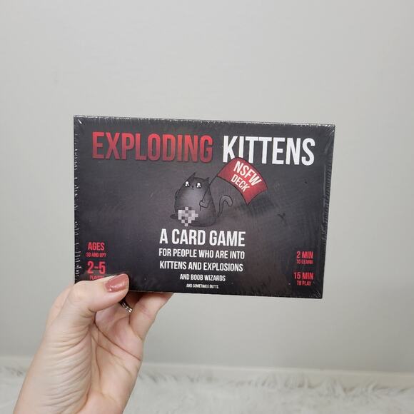 Exploding Kittens NSFW Card Game - Picture 1 of 6